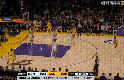 约基奇赛后摆pose引热议 掘金险胜湖人